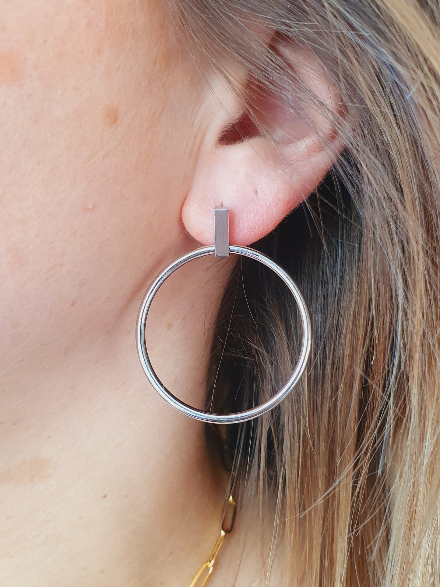 Boucles d'oreilles Wanda - doré