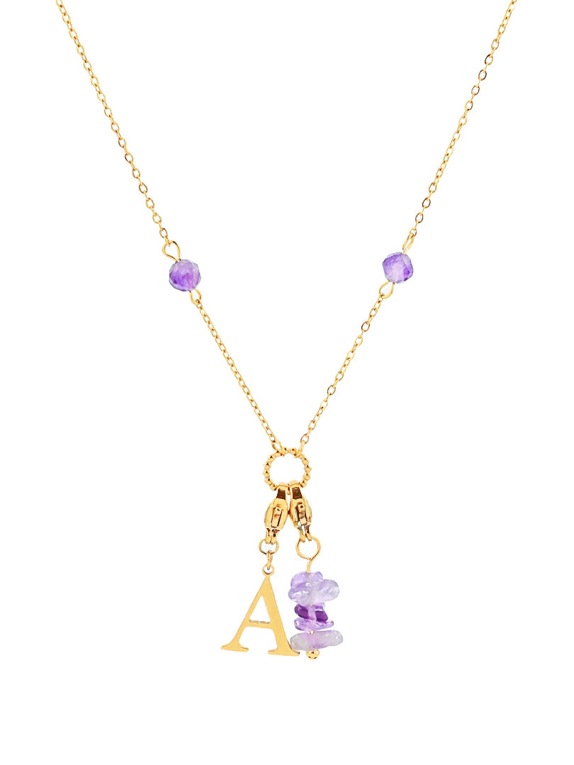 Collier DESIR (personnalisable) - doré