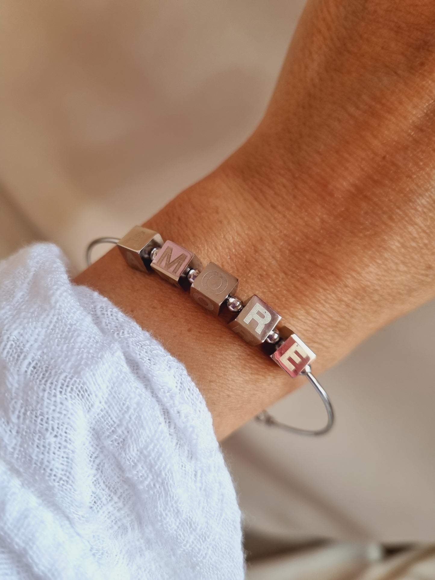 Bracelet AMORE - argenté