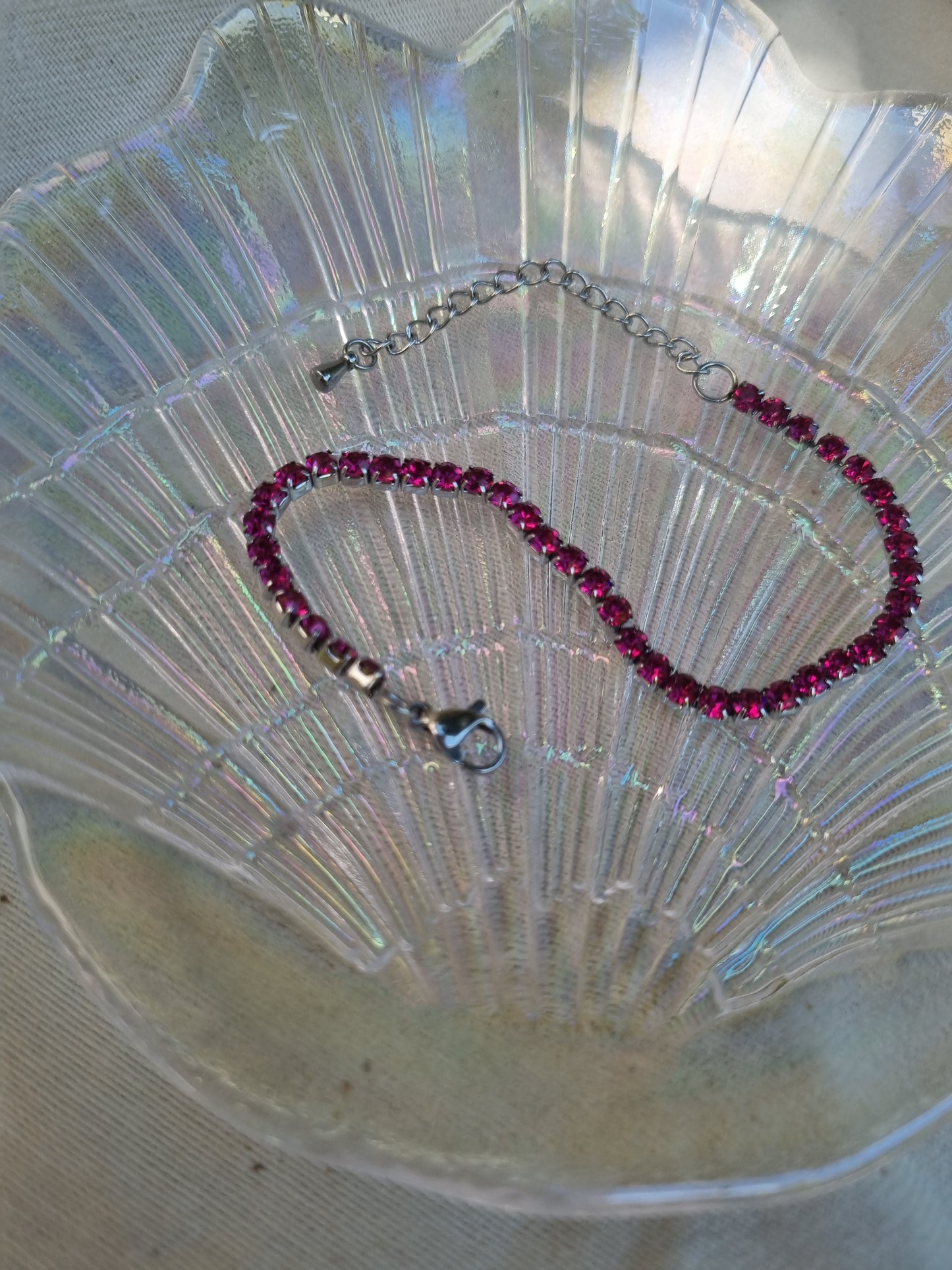 Bracelet AMY - argenté/rose
