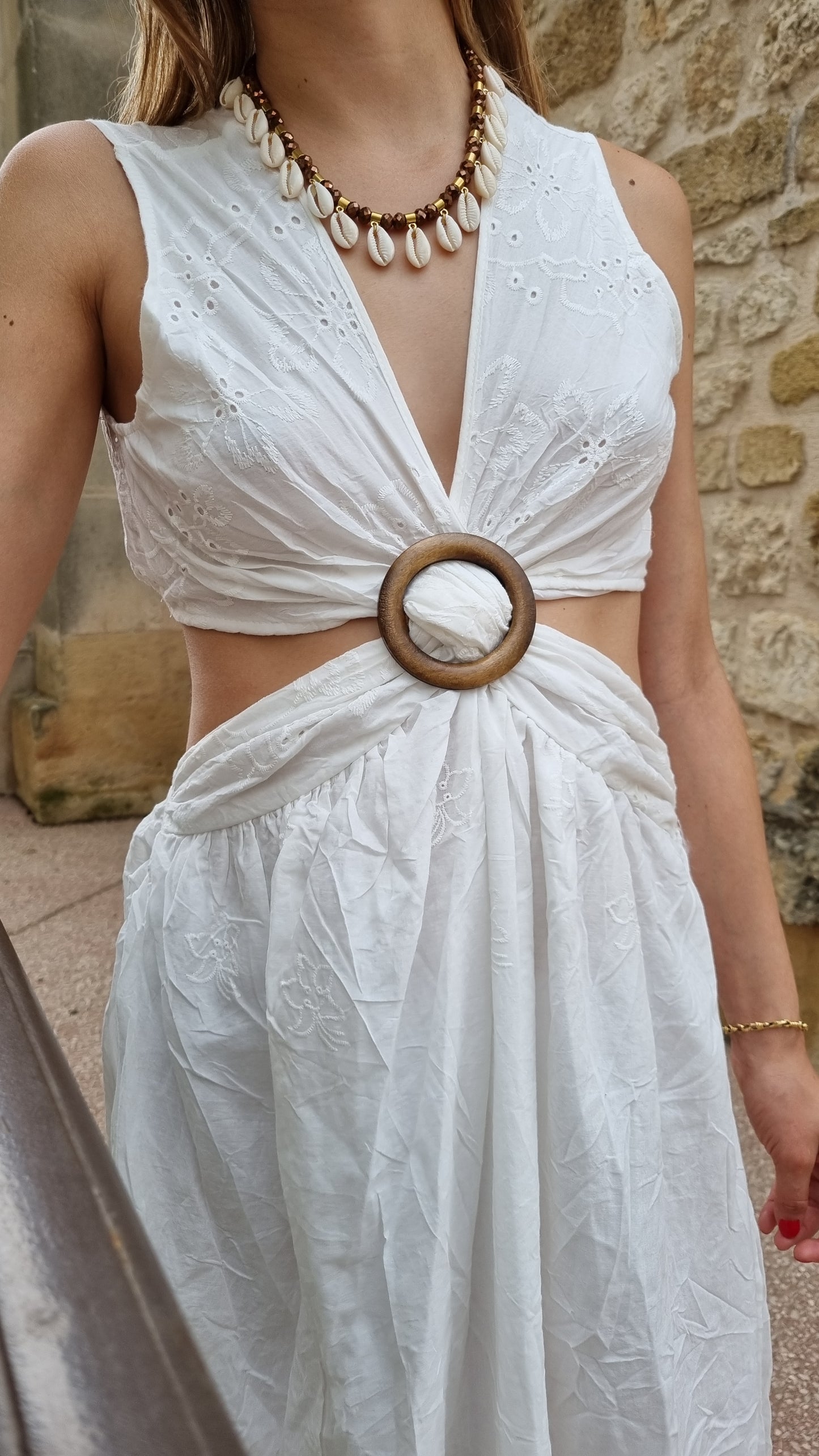 Robe Boho-Chic blanche