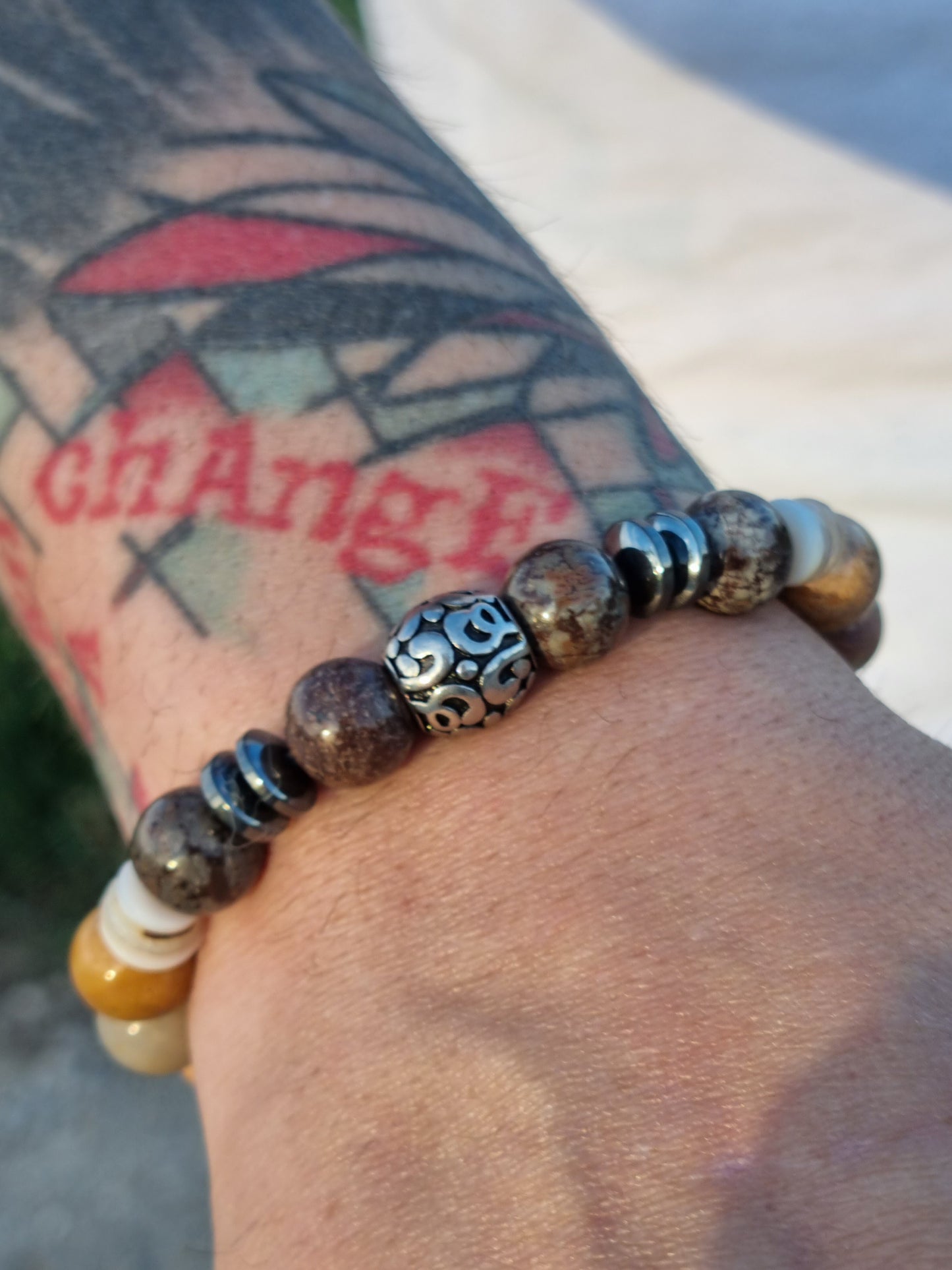 Bracelet pierres naturelles TYLER