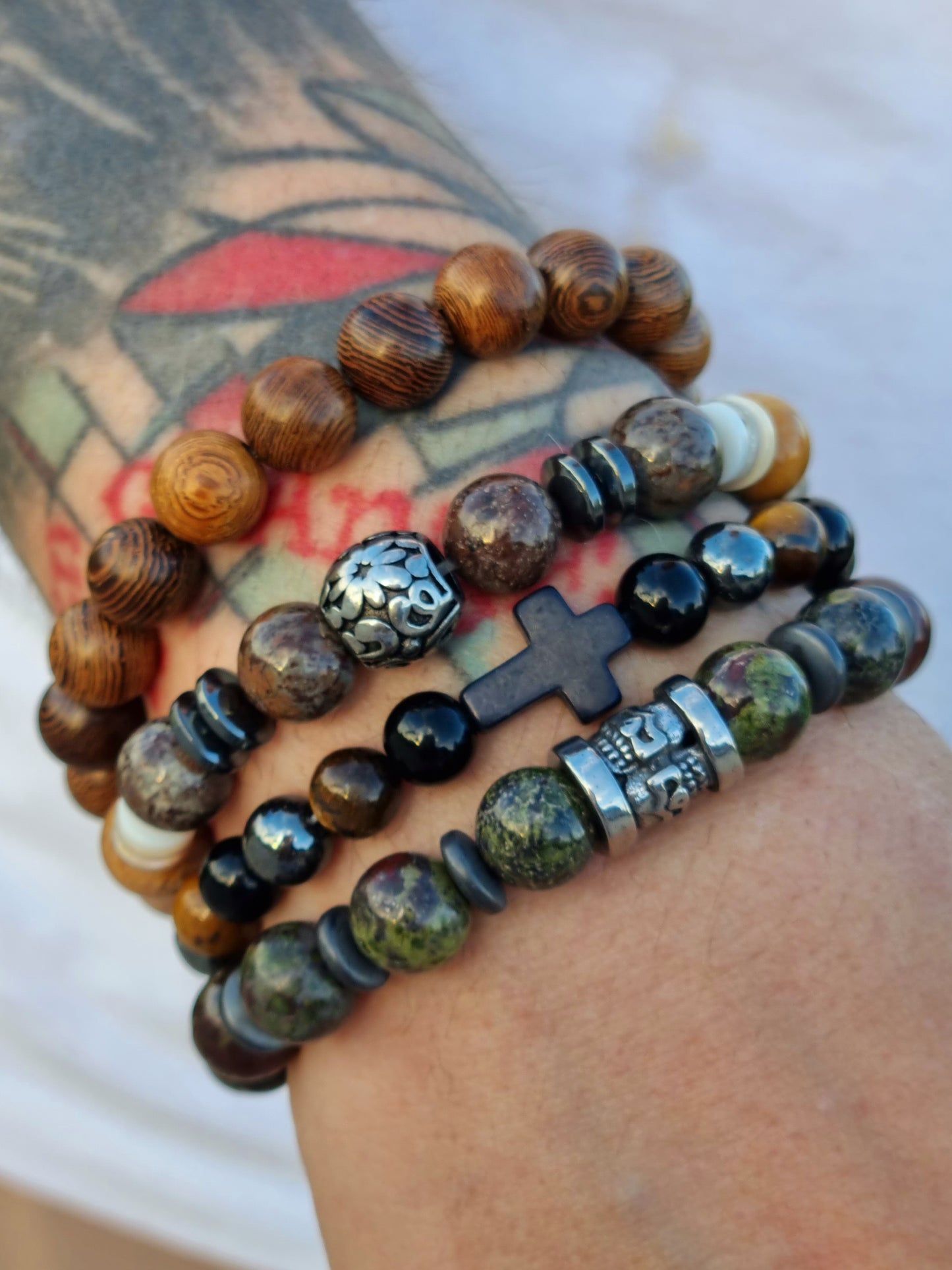 Bracelet pierres naturelles BLAKE