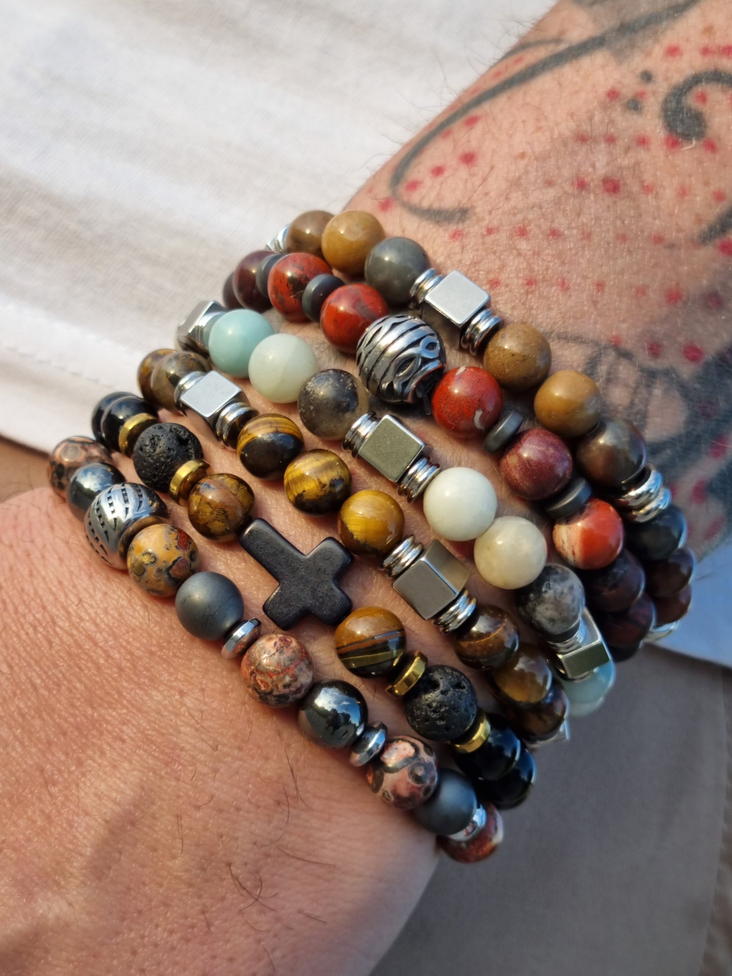 Bracelet pierres naturelles BLAKE