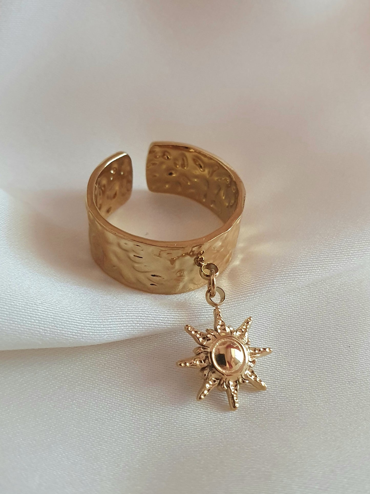 Bague sunshine - doré