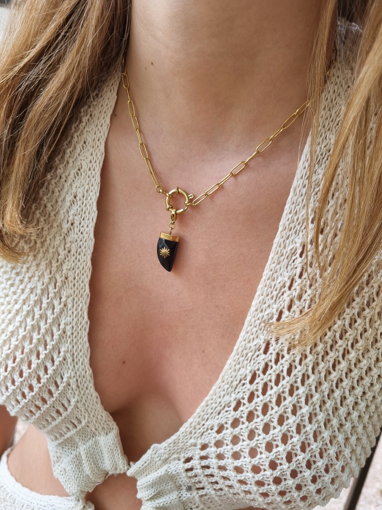 Collier ESEA (personnalisable) - coloris au choix