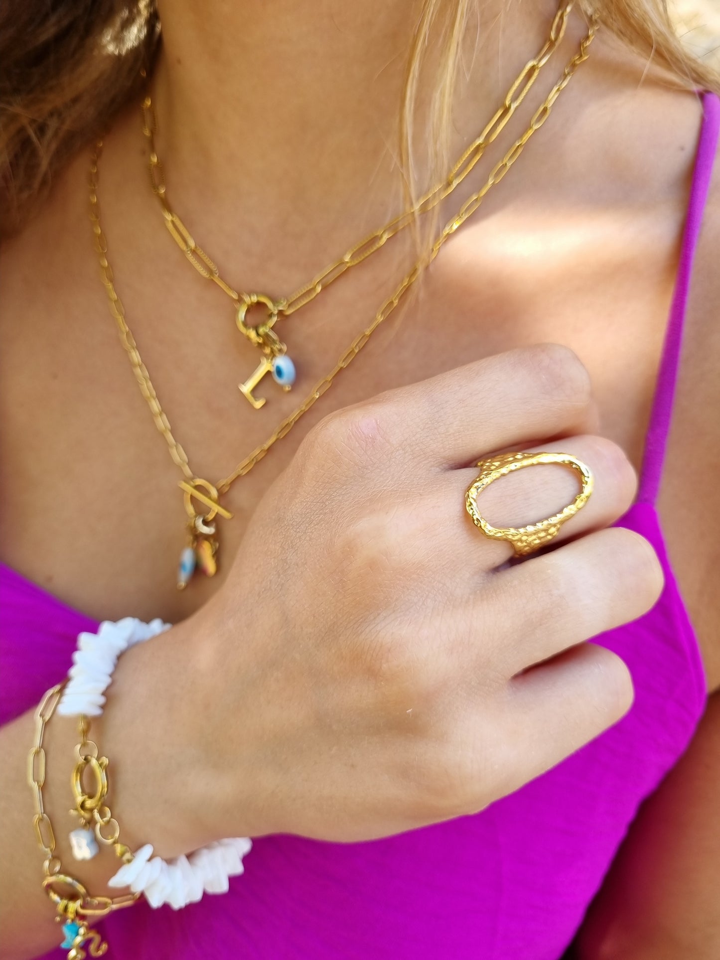 Bague ARIEL - doré