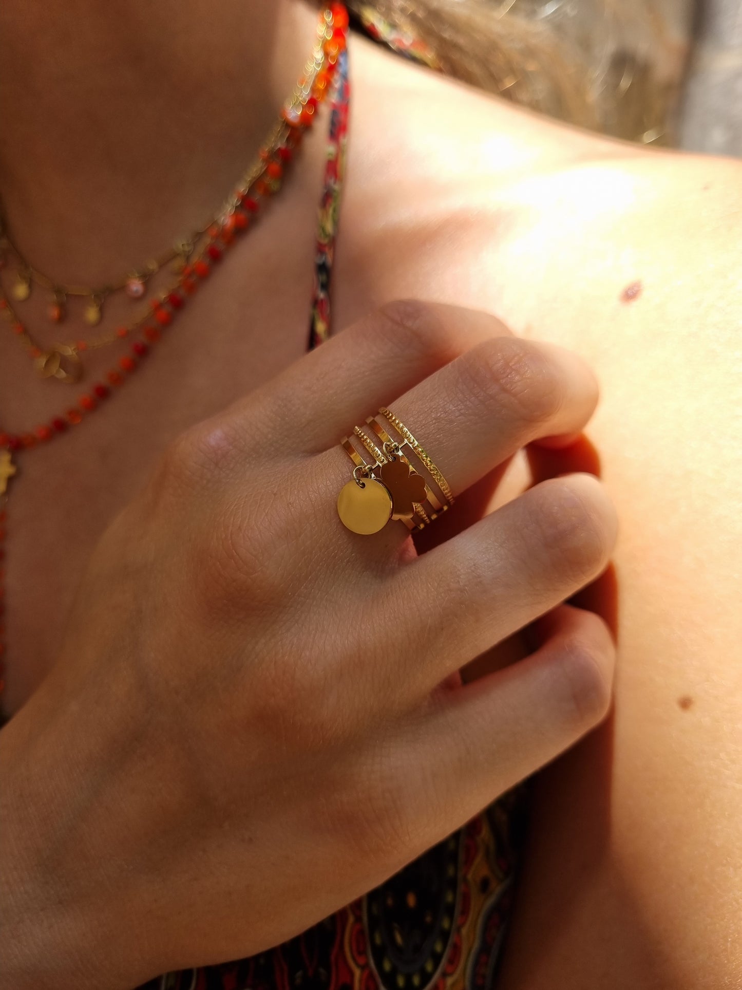 Bague KELYA - doré