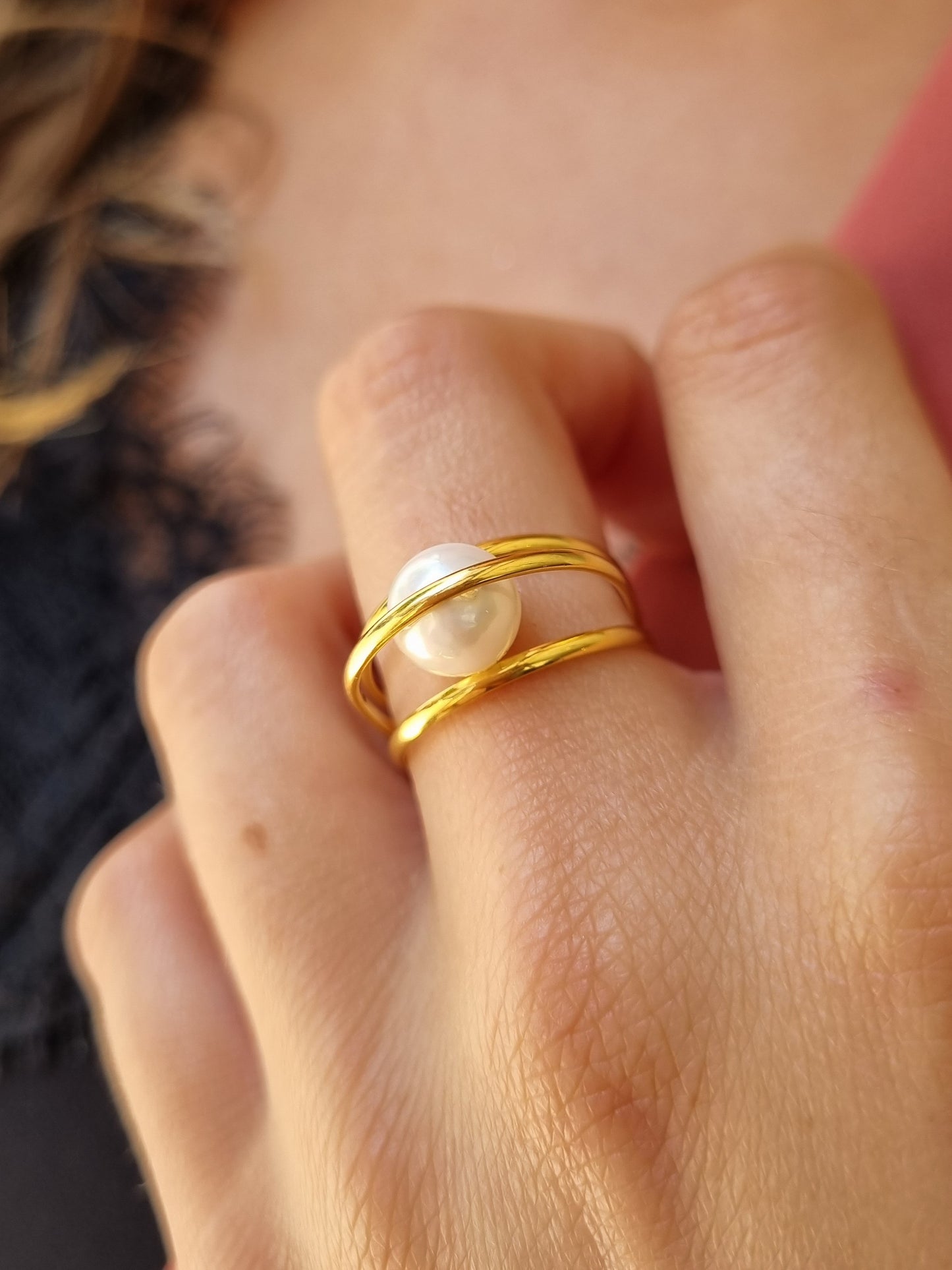Bague NAOMIE - doré