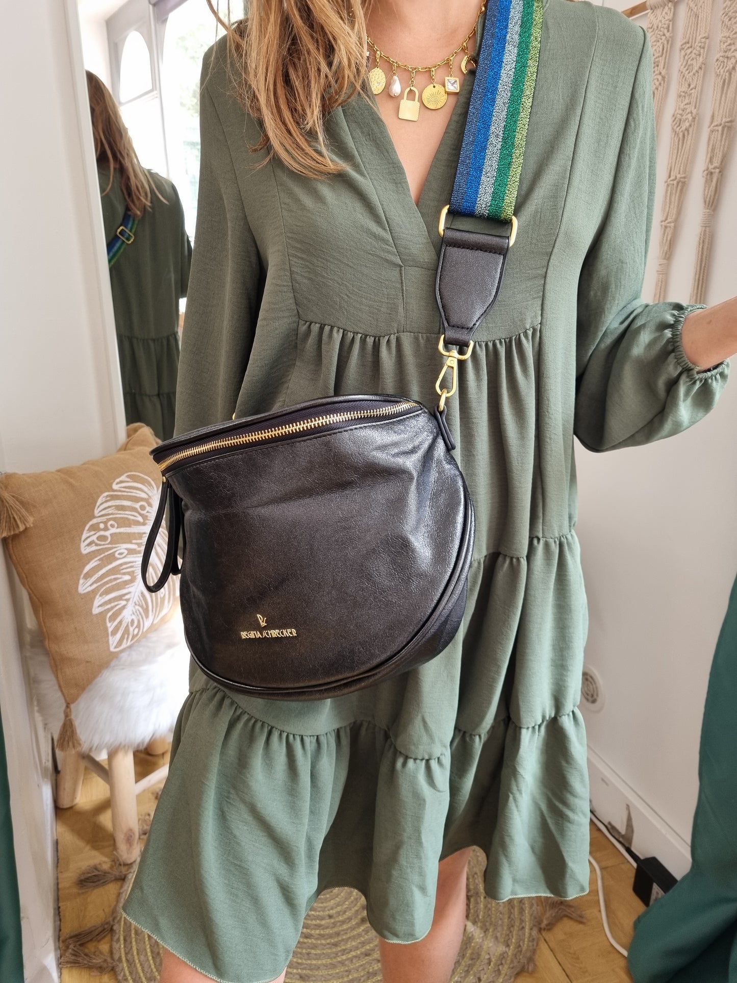 Sac bandoulière noir