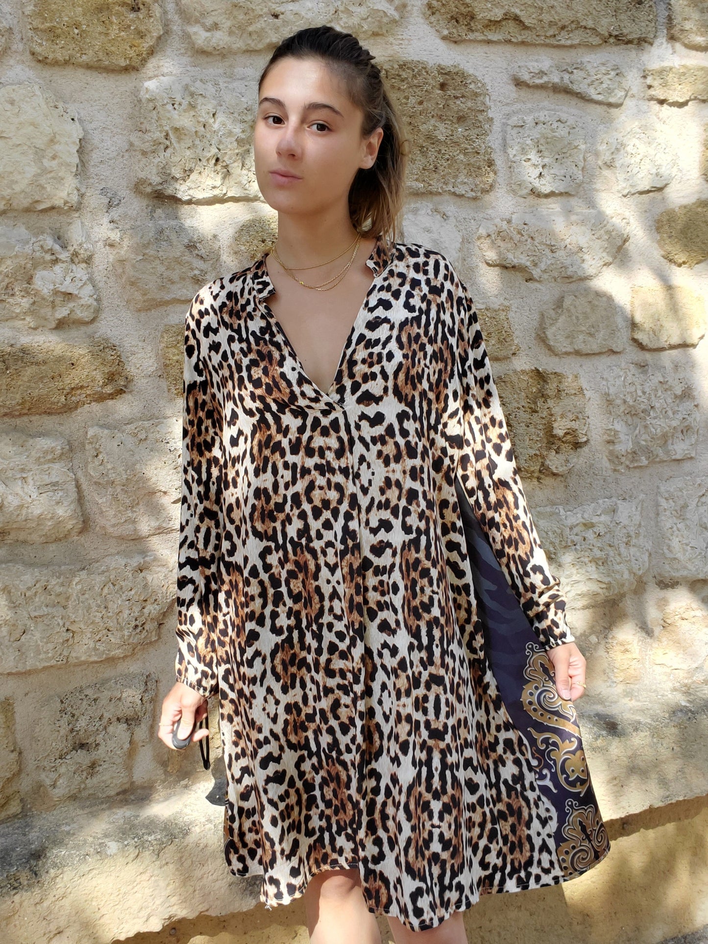 Robe à motifs
