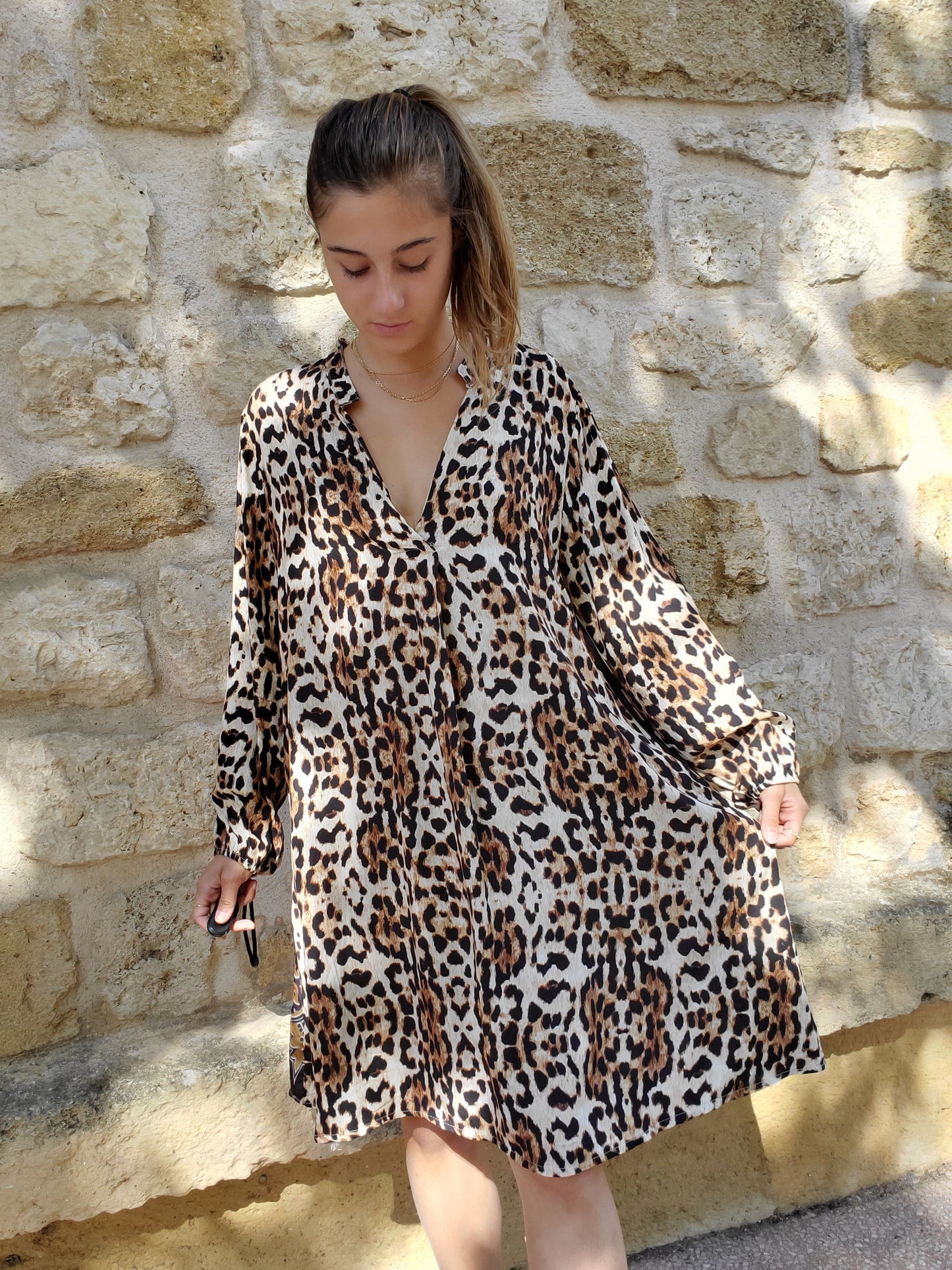 Robe à motifs