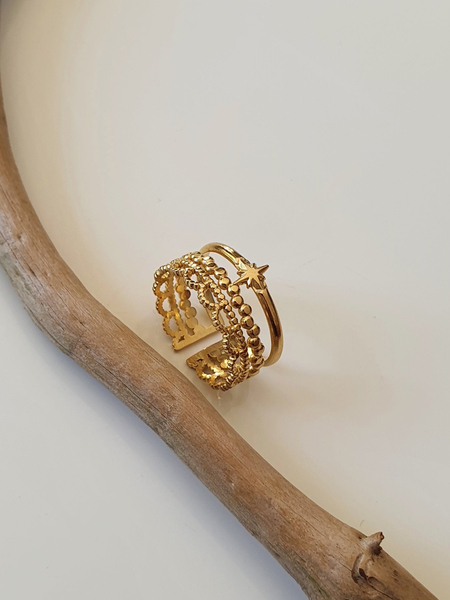Bague REGINA - doré