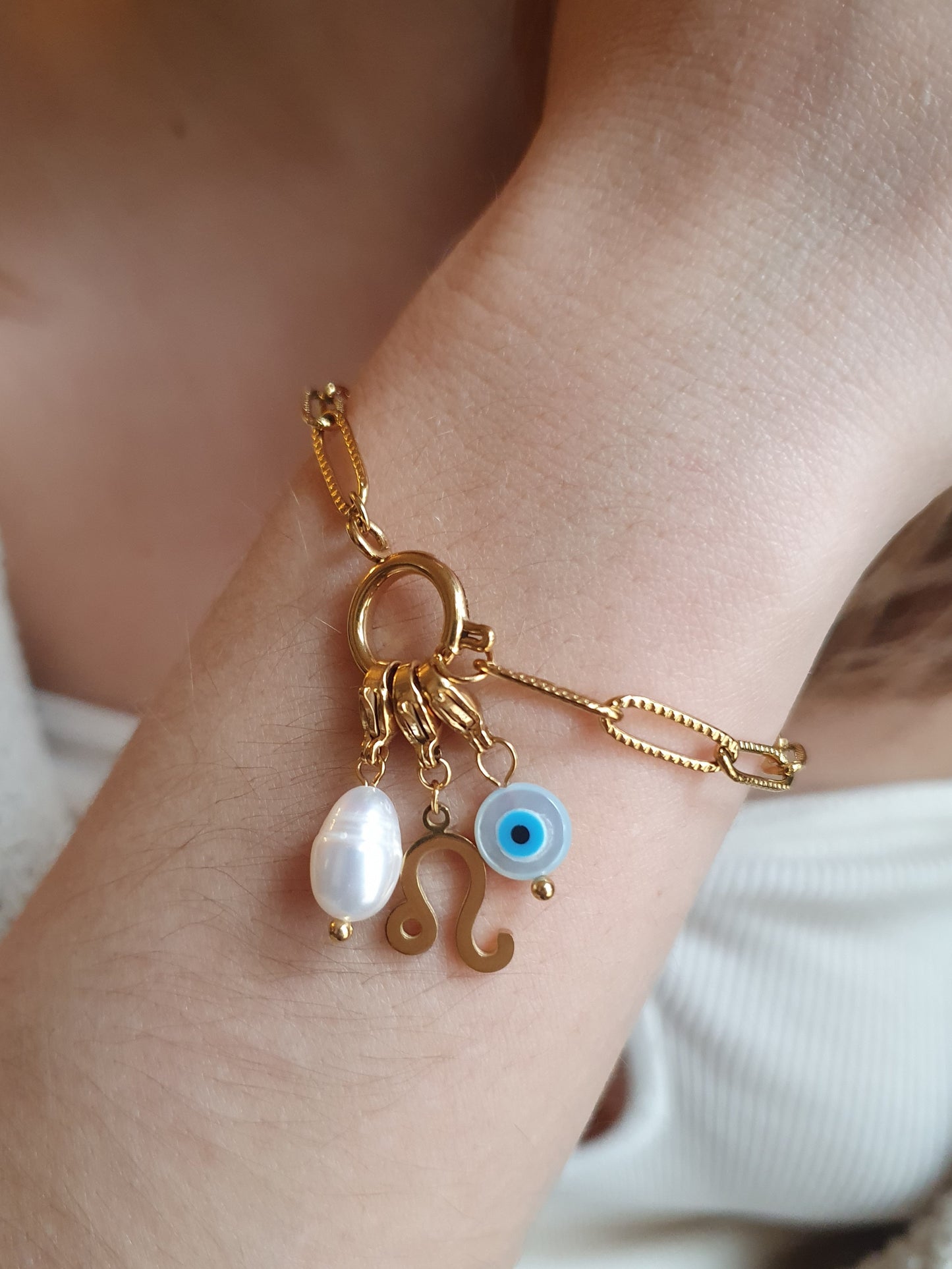 Bracelet SERENA personnalisable - doré
