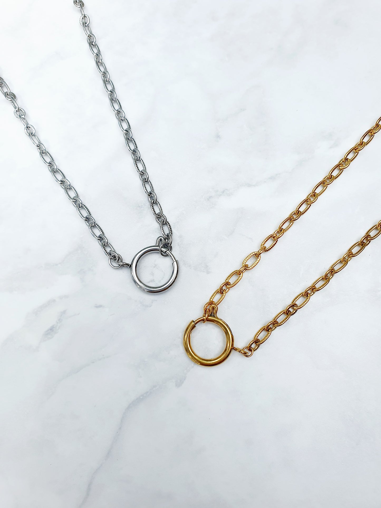 Collier TIFFANIA (personnalisable) - argenté