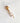 Charm grappe en pierre naturelle Howlite - doré