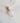 Charm coeur en pierre naturelle Quartz rose - doré