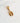 Charm coquillage cauri plat - doré