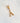 Charms lettres initiales - doré