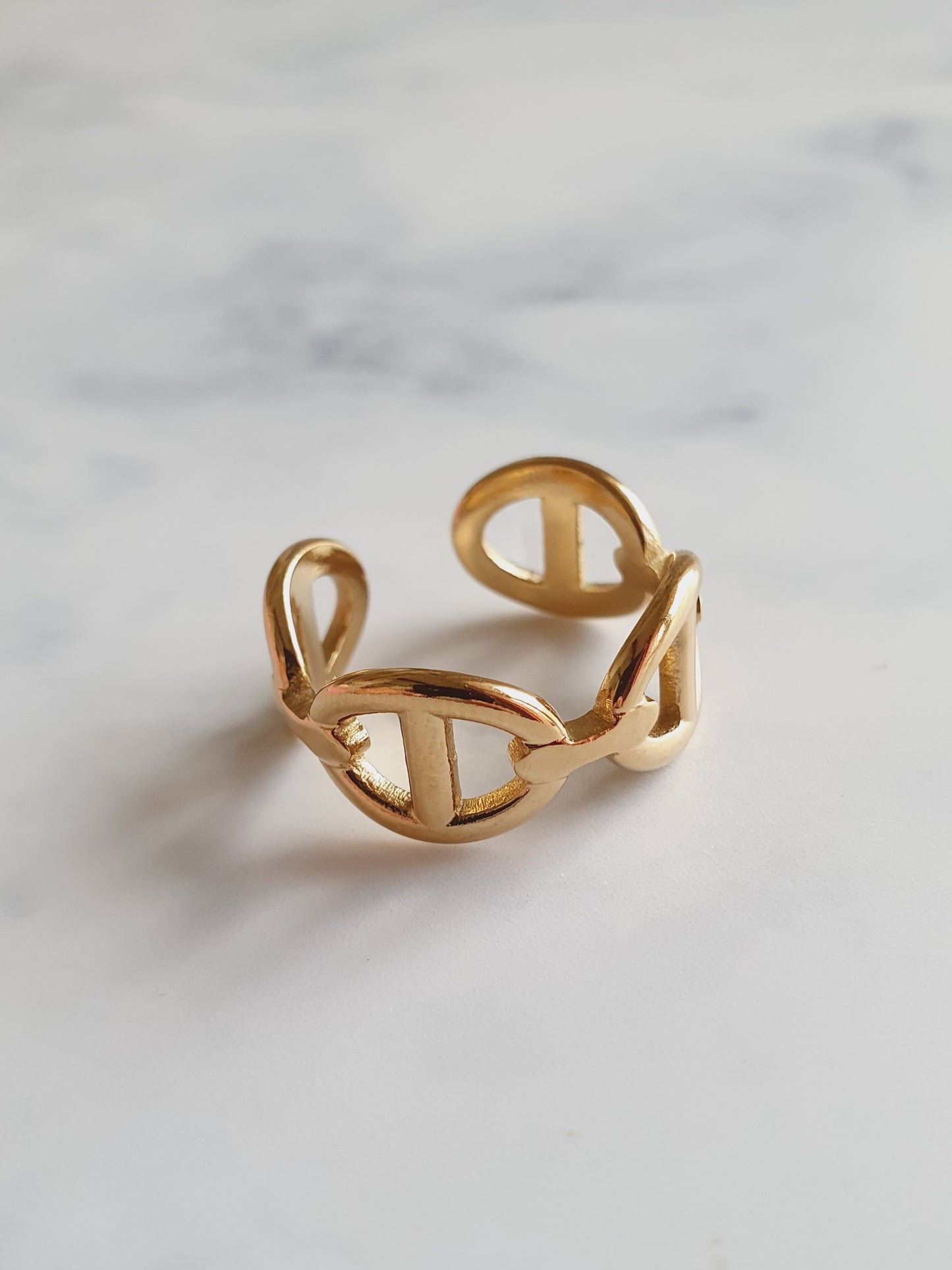 Bague AGATA - doré