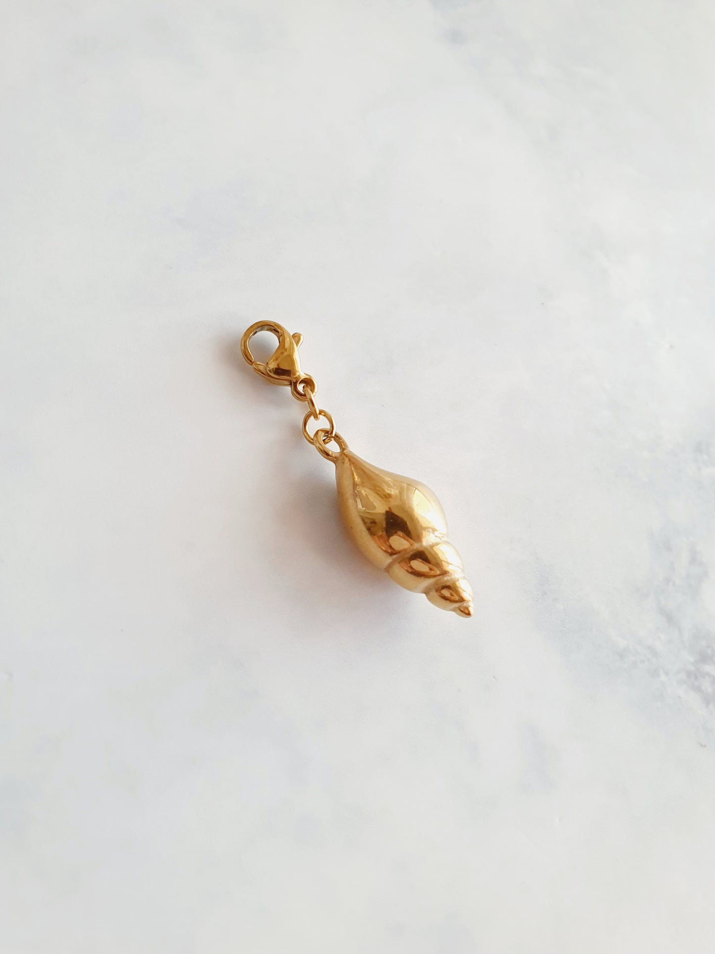 Charm coquillage buccin Premium - doré