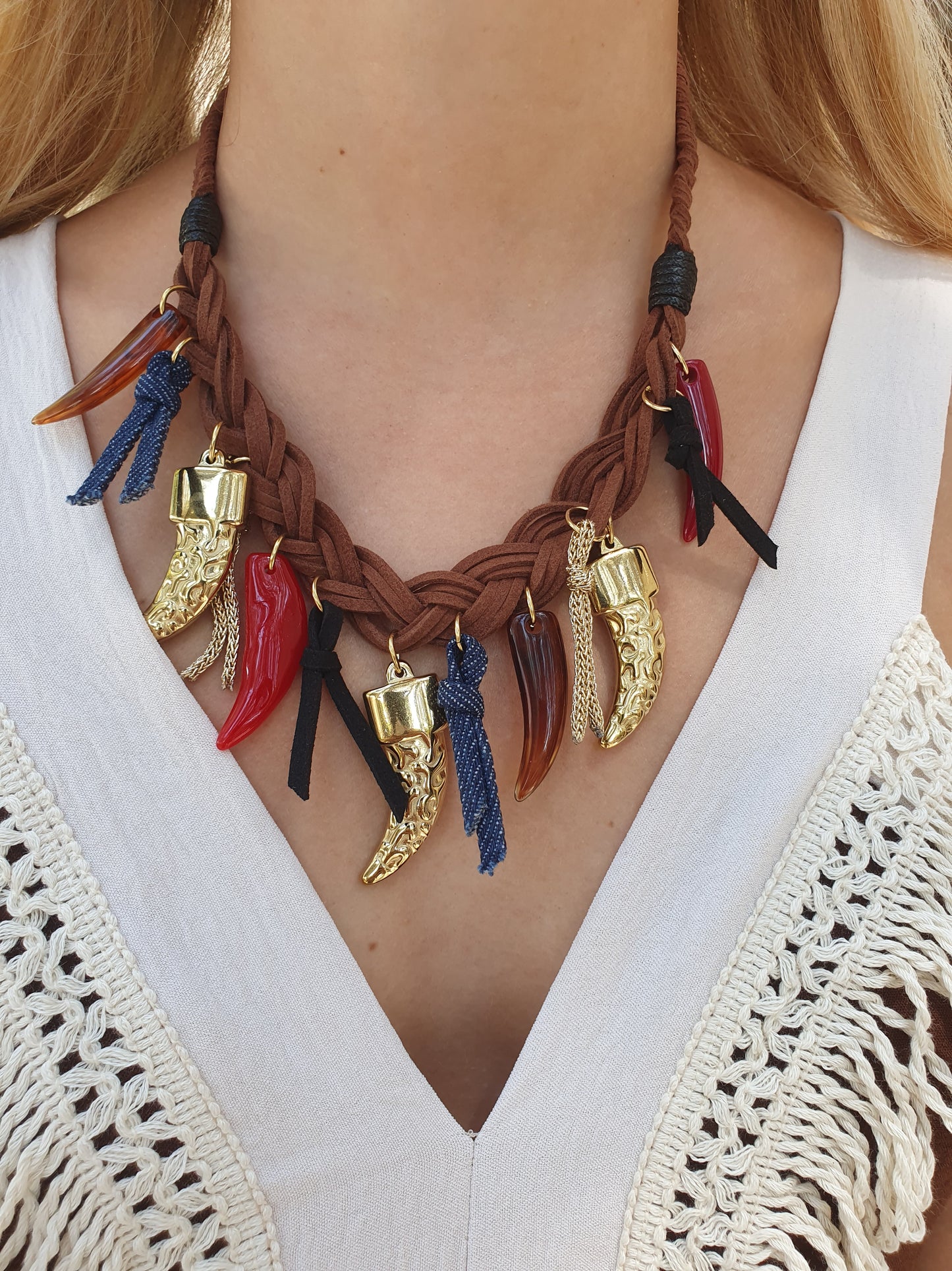 Collier AMARIKA - doré