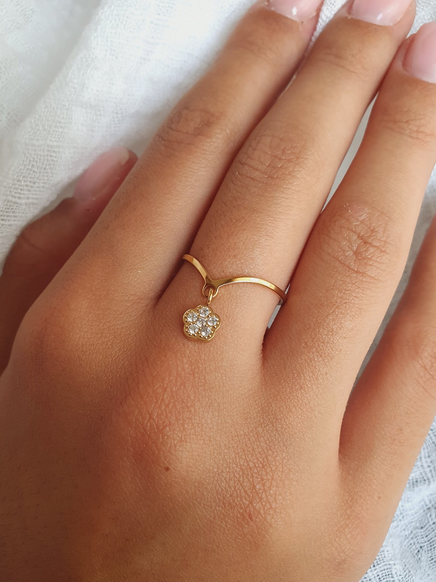 Bague ALENYA - doré