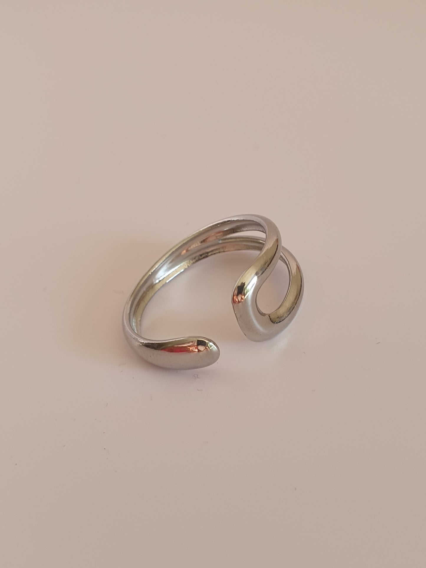 Bague destockage - argenté