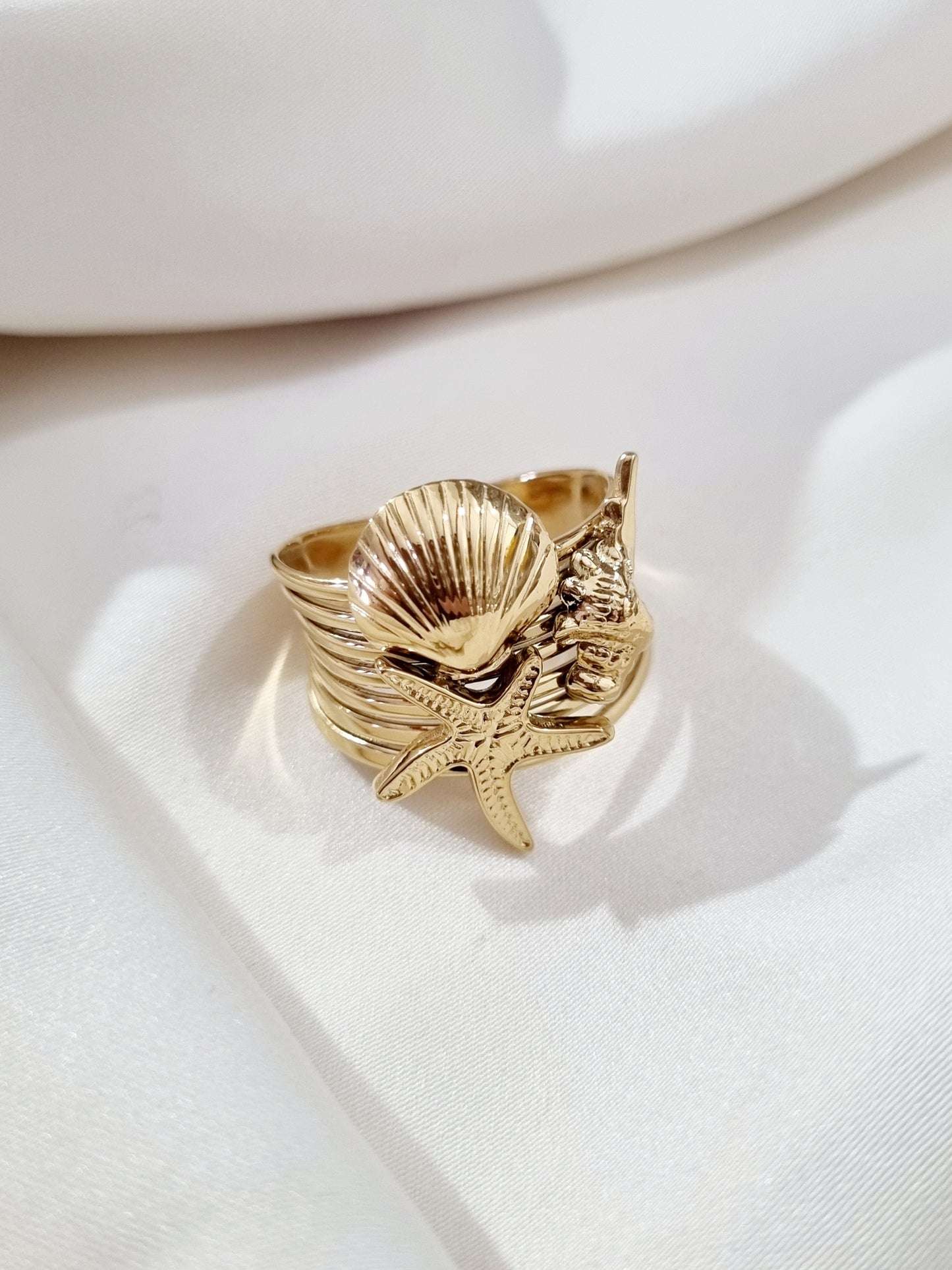 Bague ÉTÉ - doré