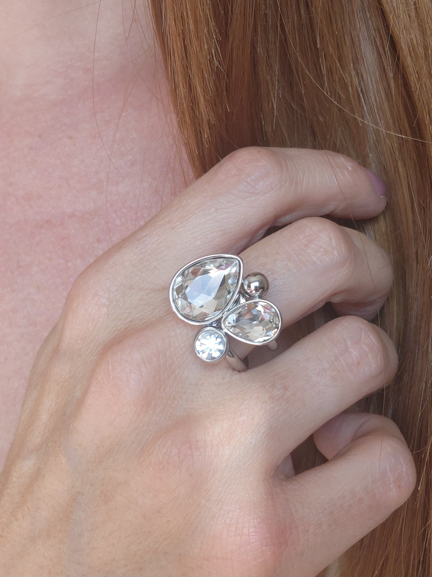Bague AURA IMPÉRIAL – argenté