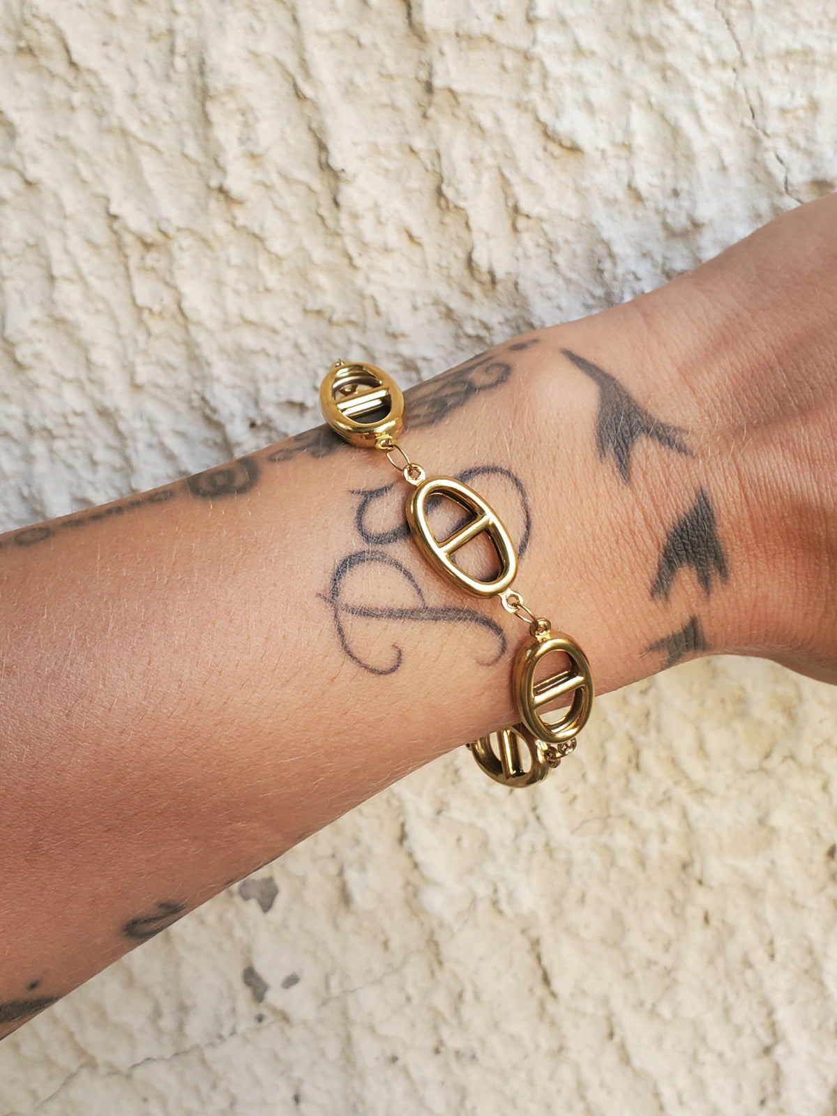Bracelet maille marine