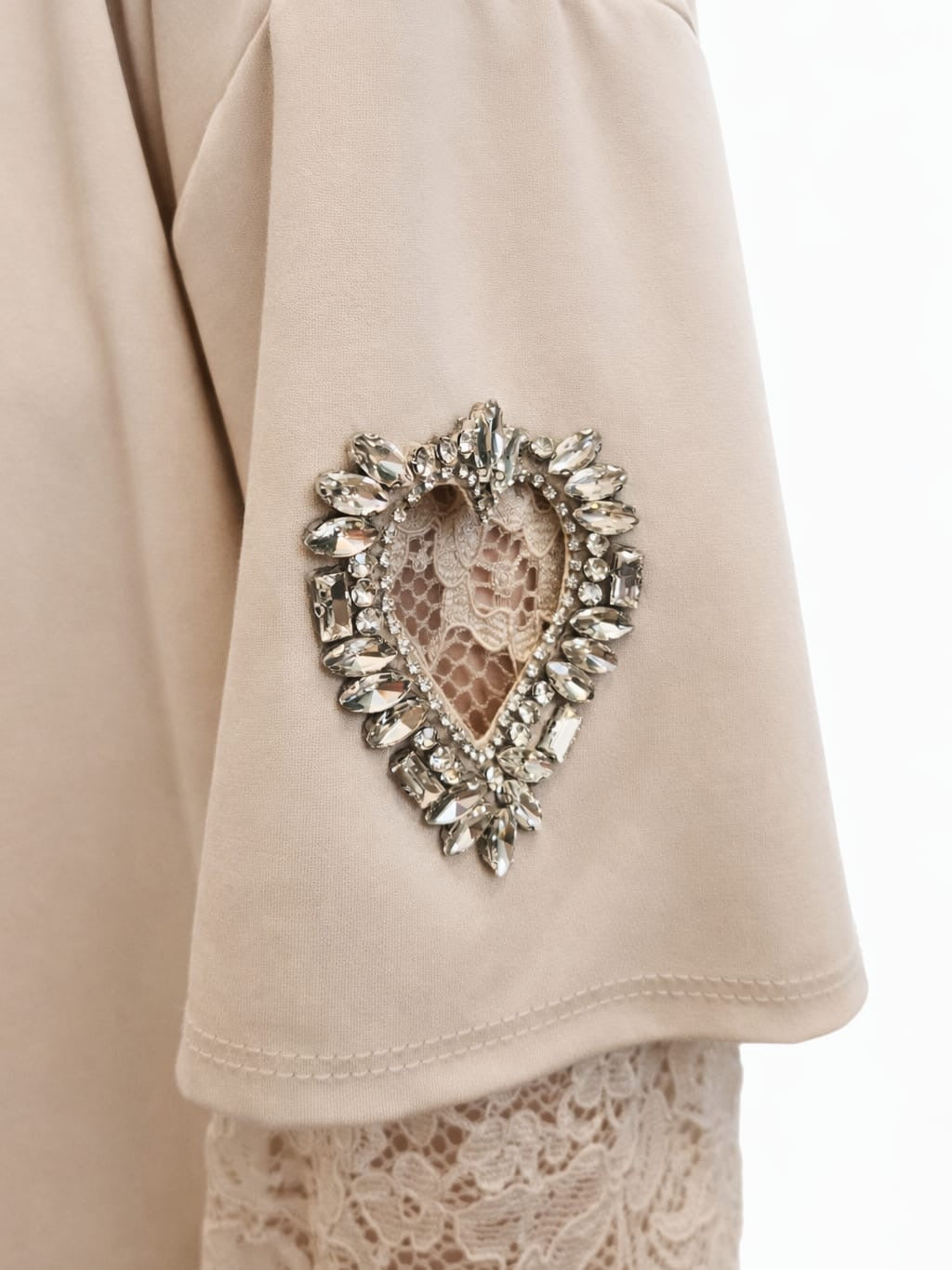 Blouse CŒUR STRASS
