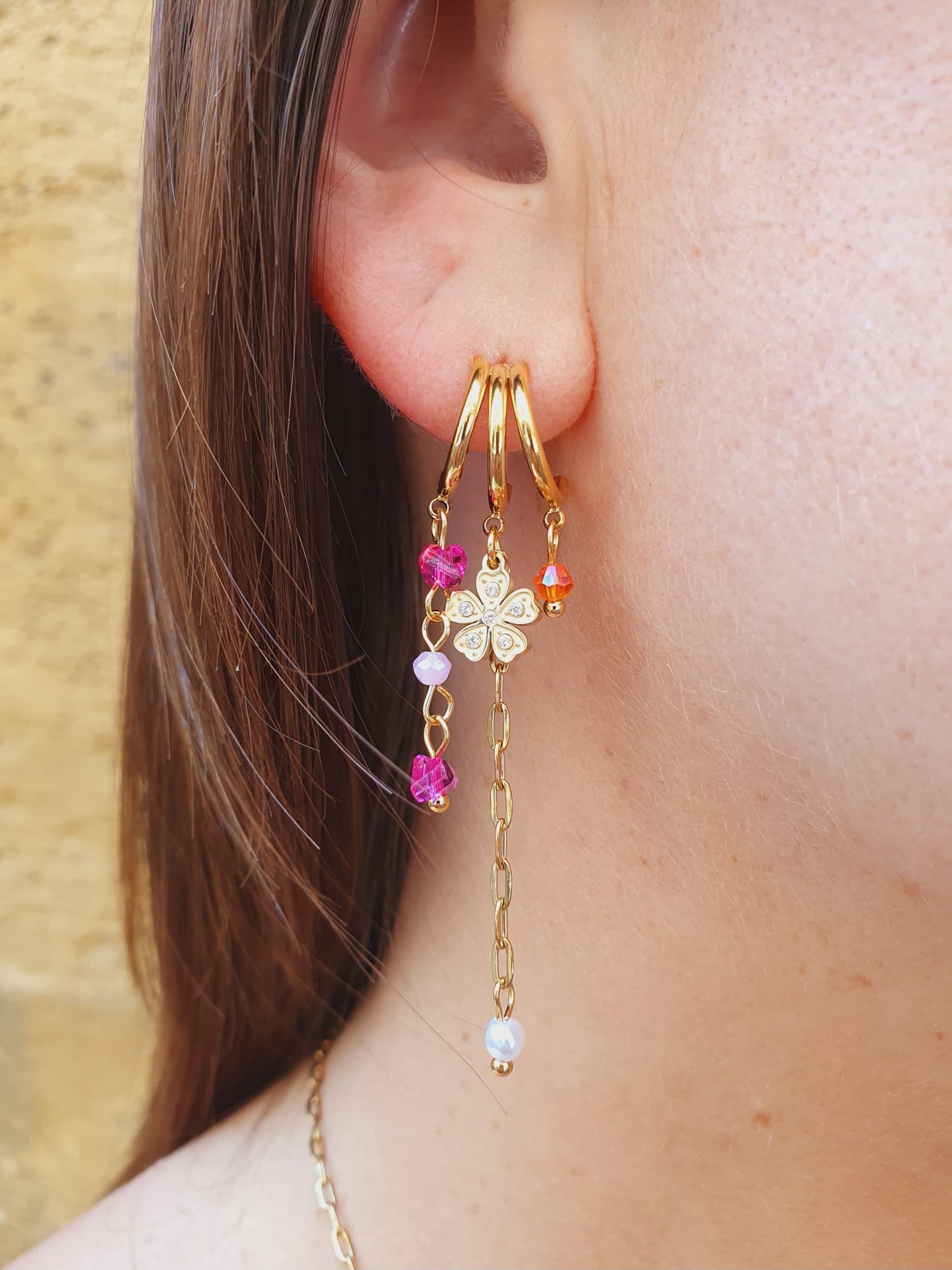 Boucles d’oreilles ROSINA