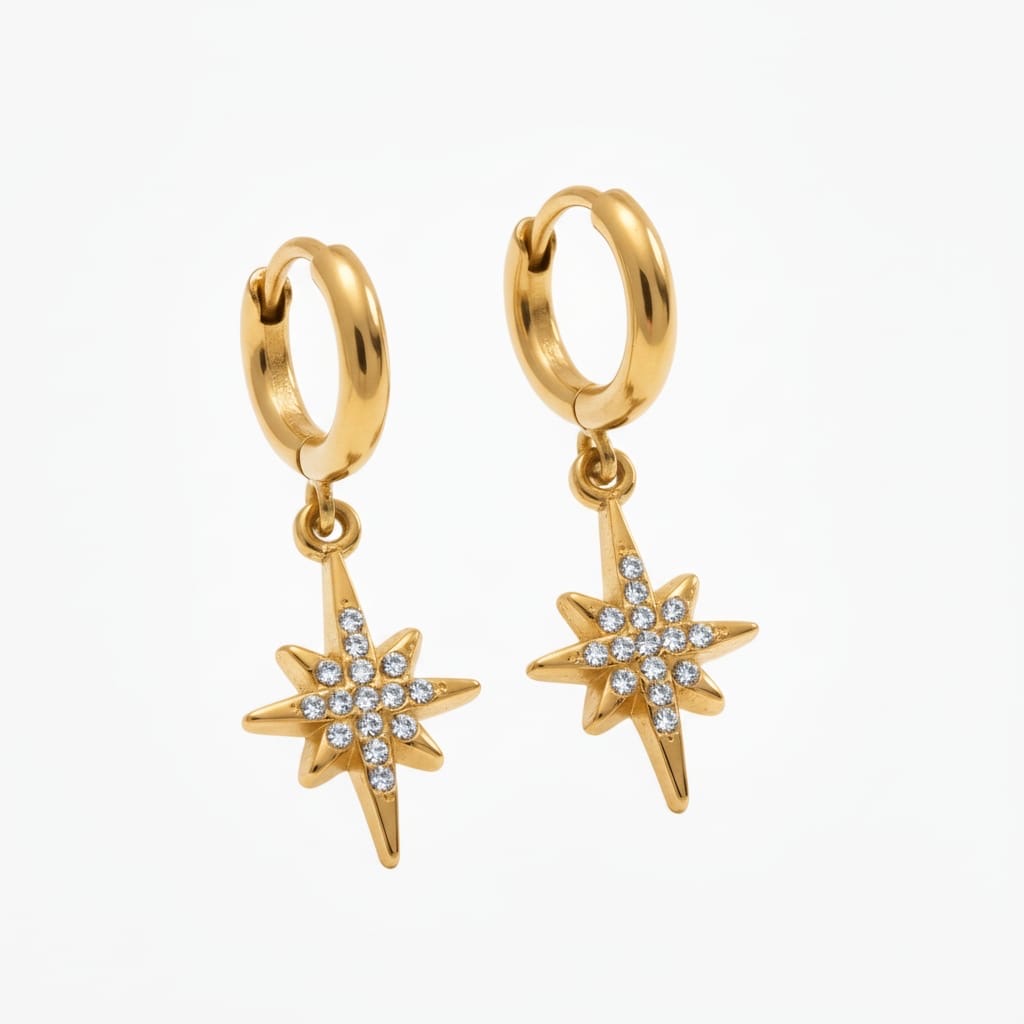 Boucles d’oreilles ÉTRIX – doré