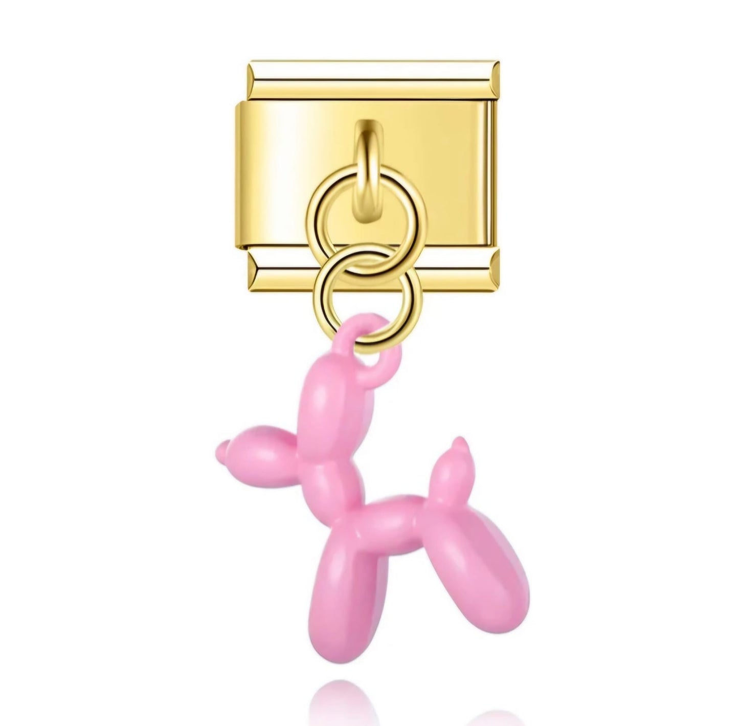 Charm italien breloque bubble dog