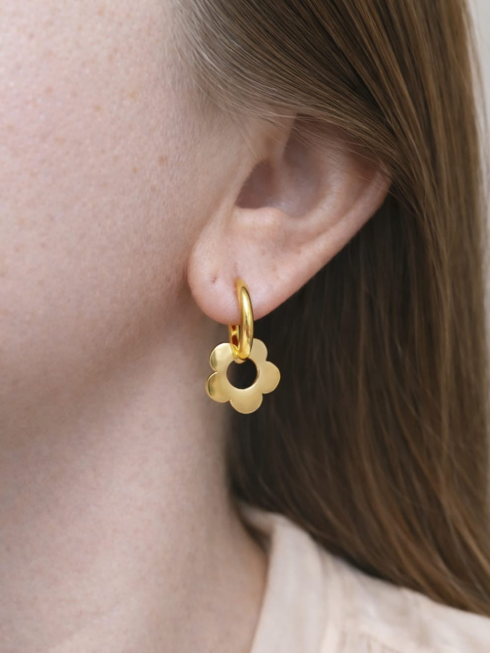 Boucles d’oreilles MAÏNA – doré