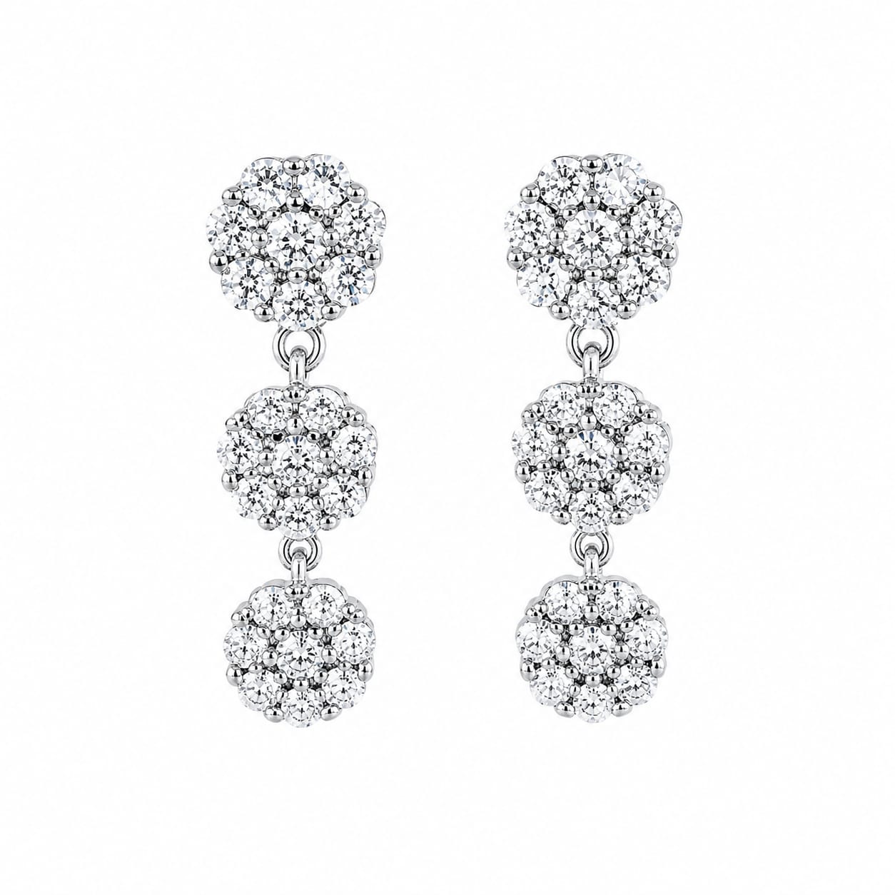Boucles d’oreilles IVA - ARGENTÉ