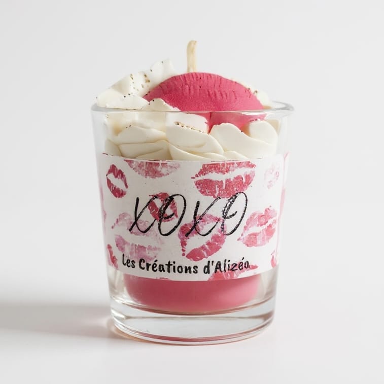 Bougie artisanale XOXO | 80 g