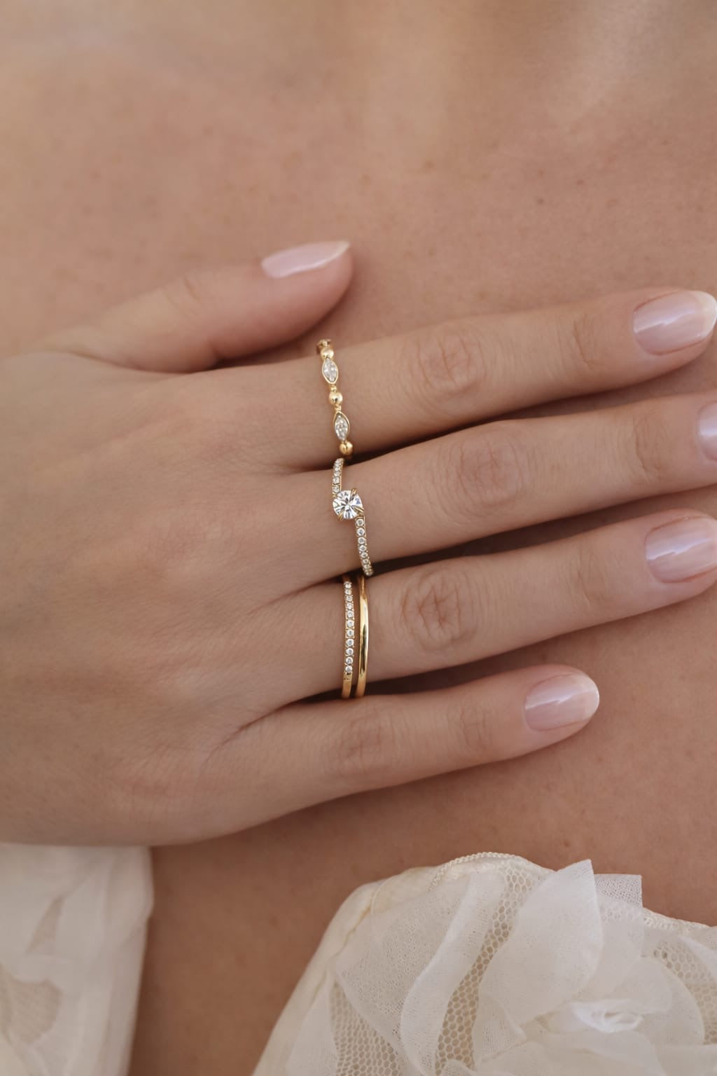 Bague ÉLYNA – doré
