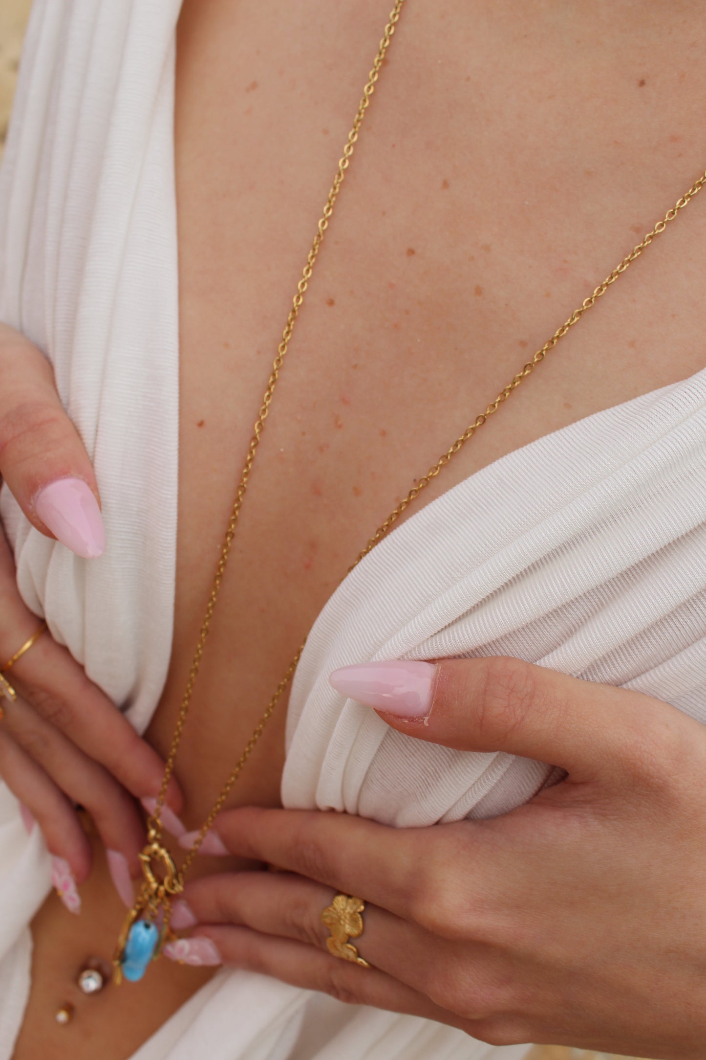 Collier SOLARA (personnalisable) - doré