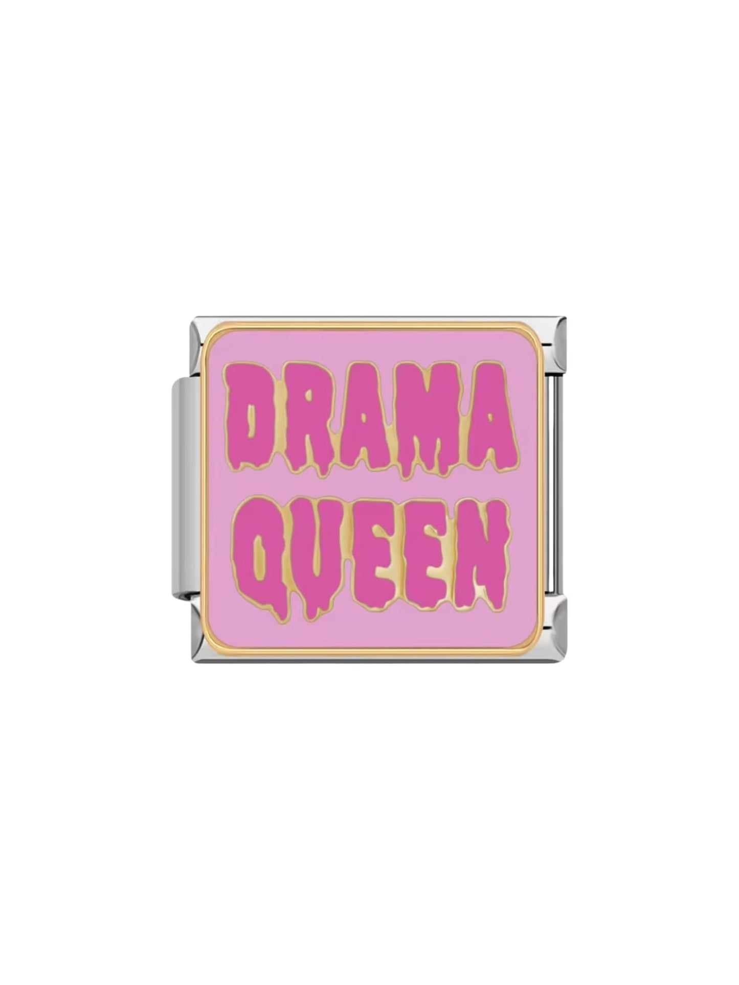 Charm italien DRAMA QUEEN argenté