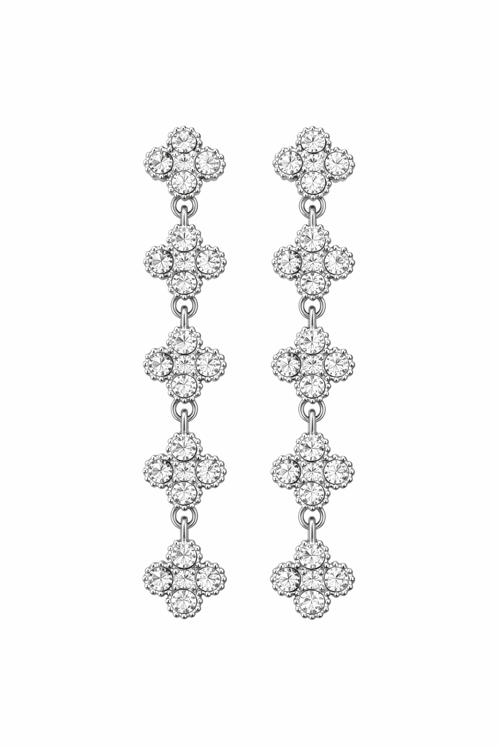 Boucles d’oreilles SEREINA - argenté