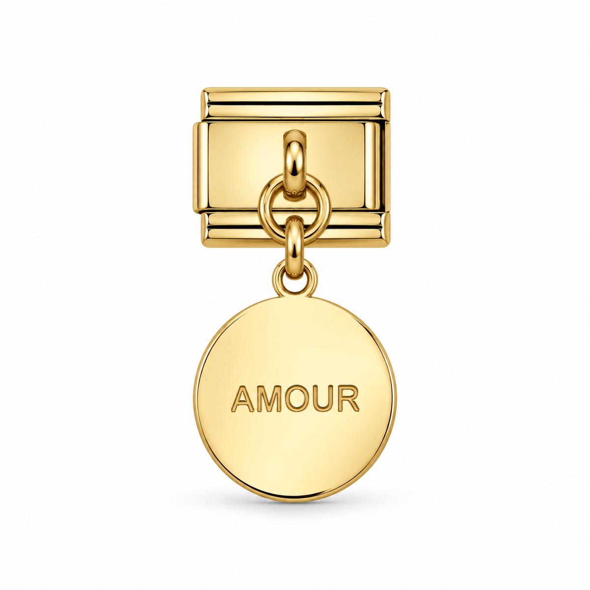 Charm italien médaillon AMOUR