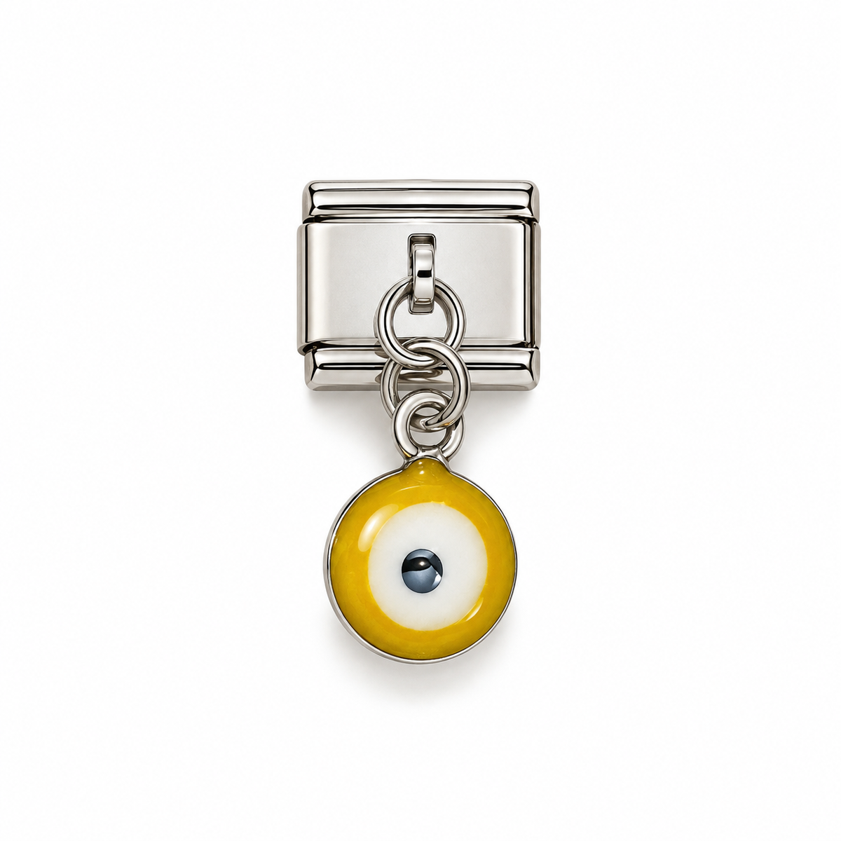Charm italien oeil turc jaune