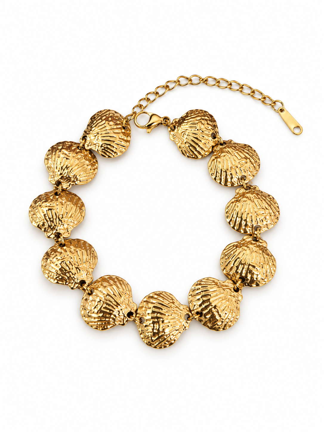 Bracelet CONCHA doré coquillages