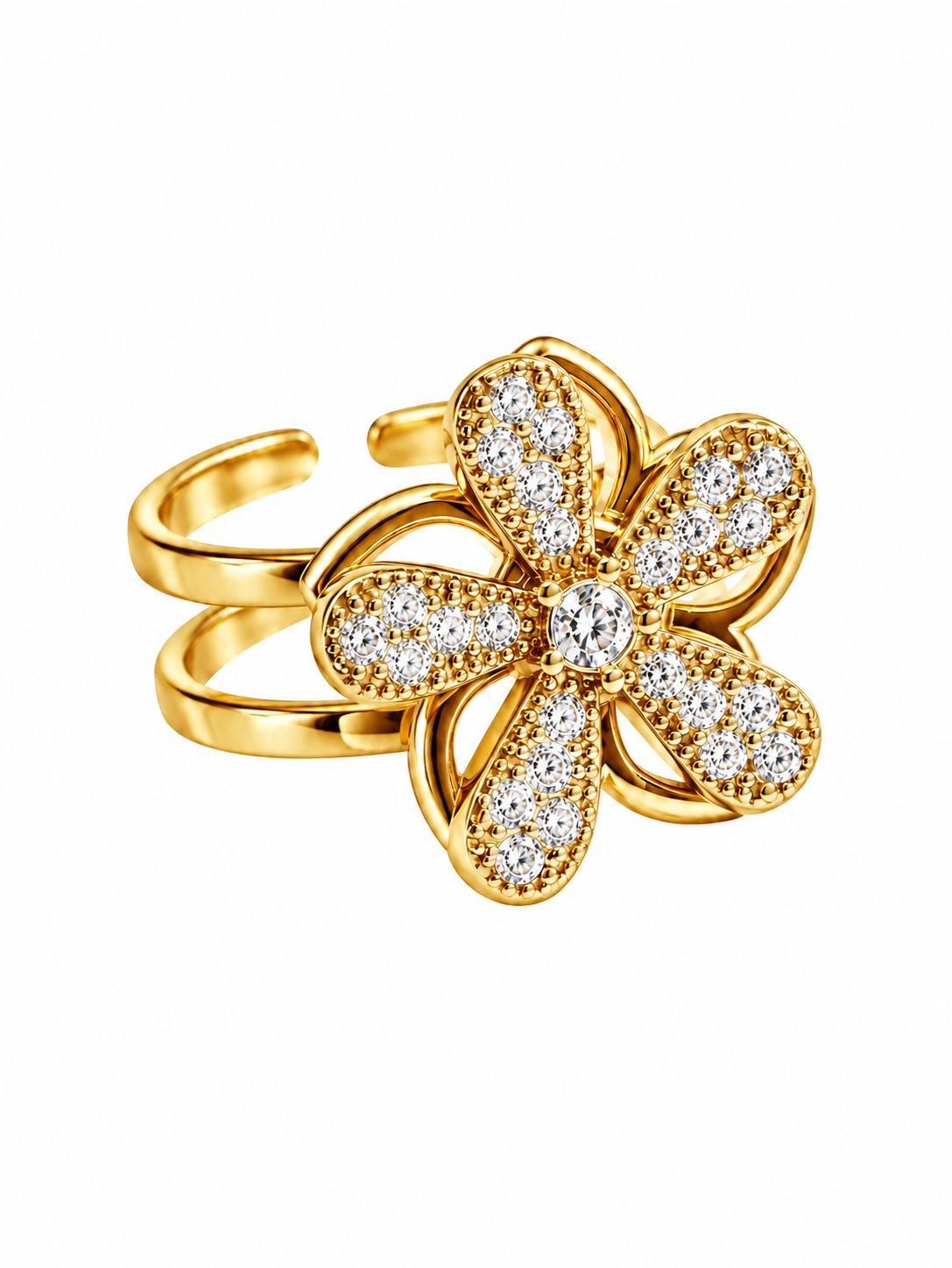 Bague rotative anti-stress PÉTALIA