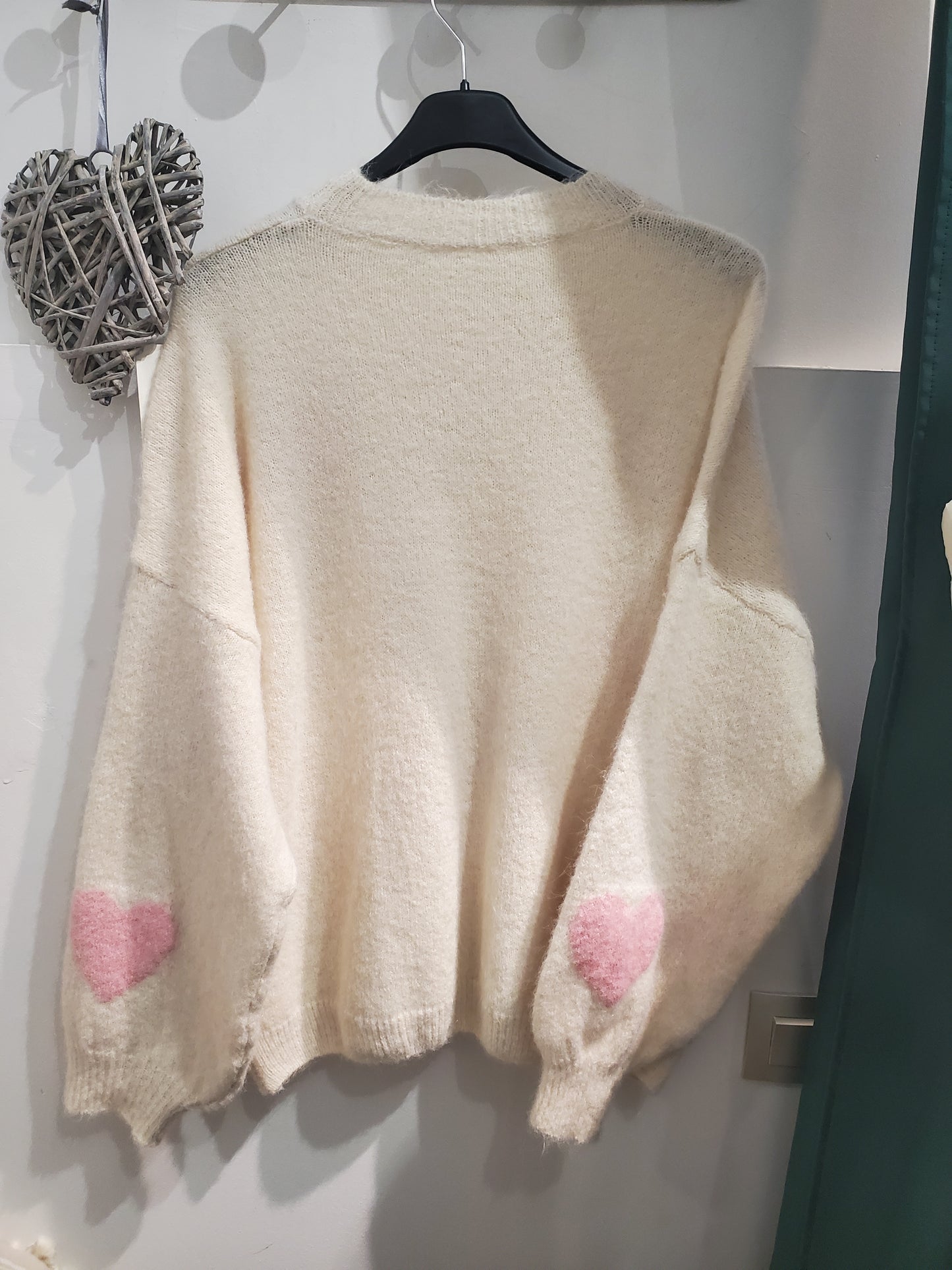 Pull motif cœur