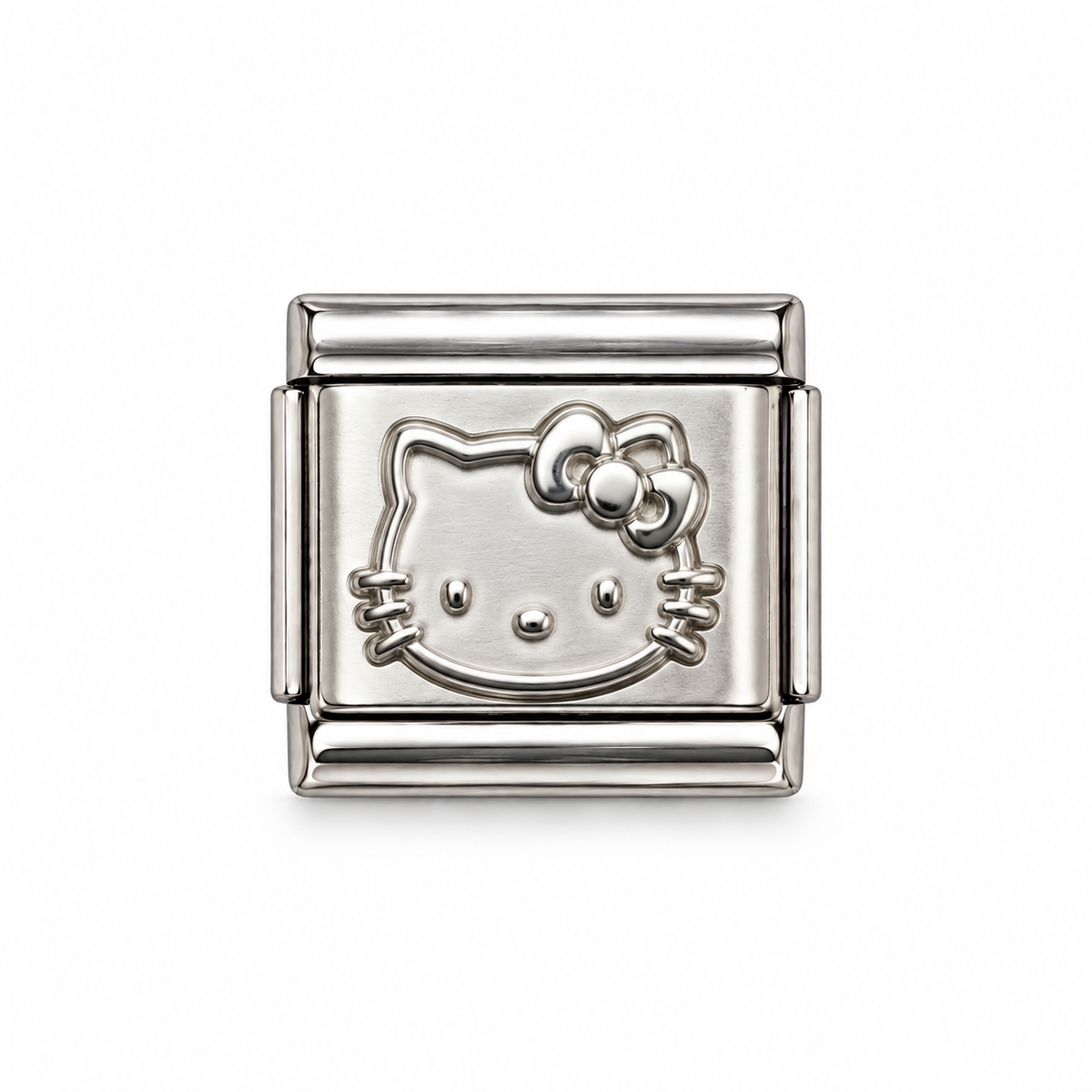 Charm italien Hello Kitty - argenté