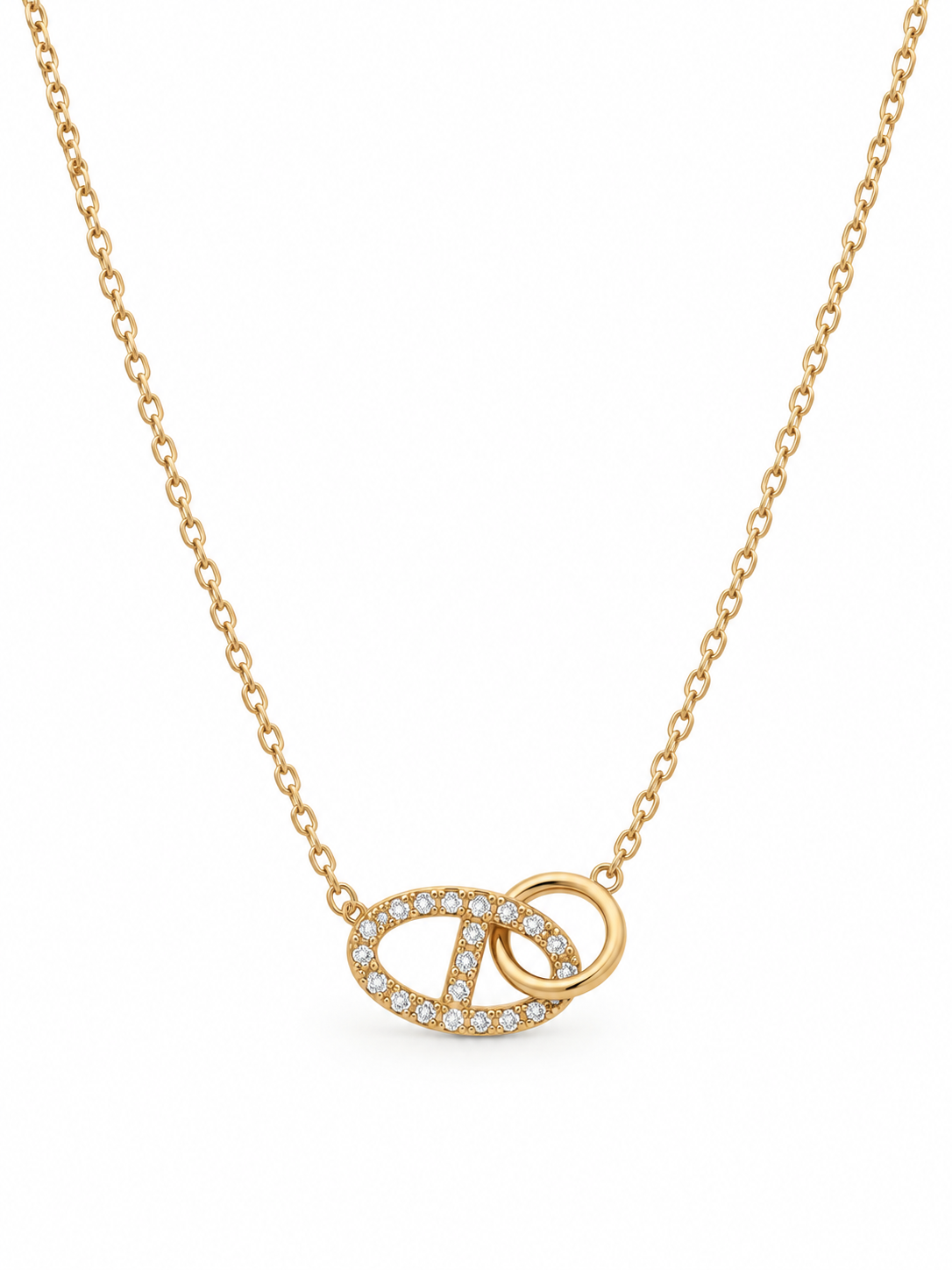 Collier LYSIALINE - Maille marine