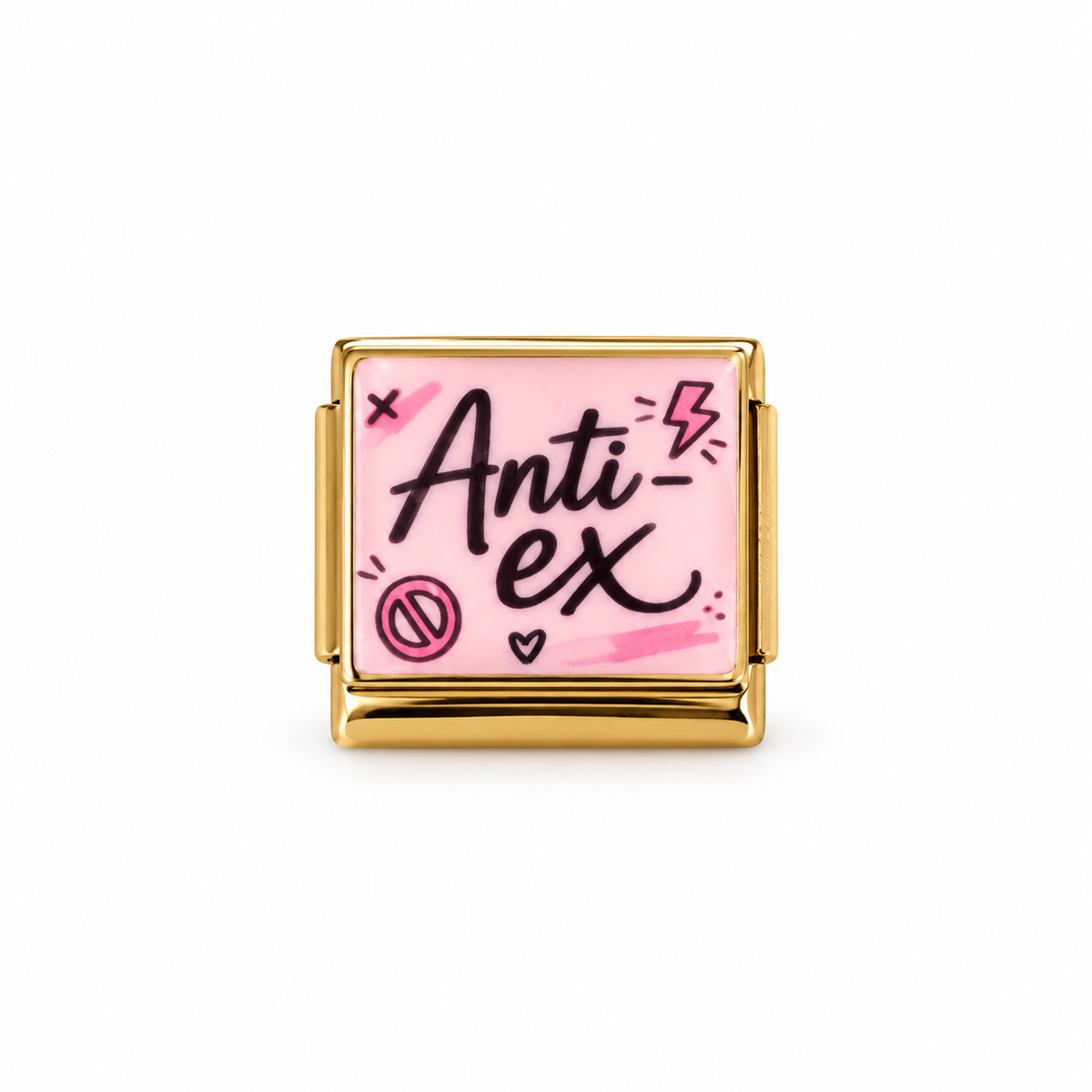 Charm italien Anti ex - doré